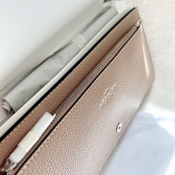 Brand-new with tag COACH Anna Foldover Crossbody Clutch - Picture 5 of 8